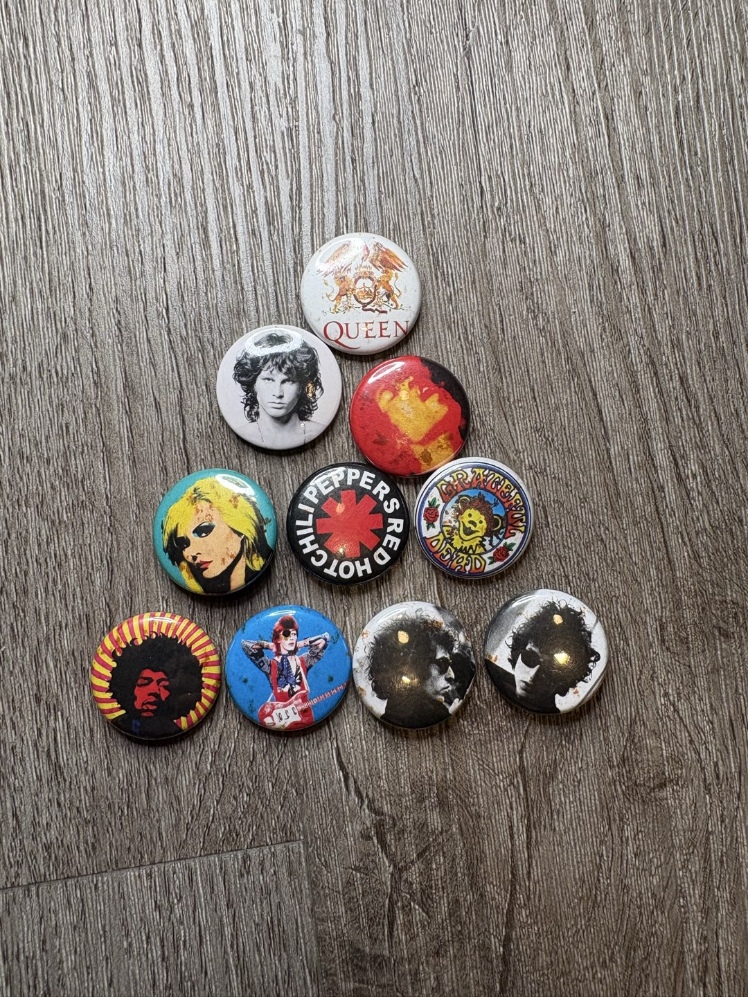 band and artist pins photo 2