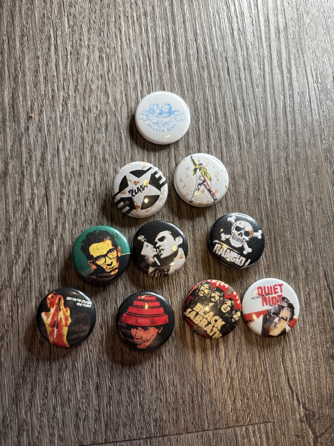 band and artist pins photo 3