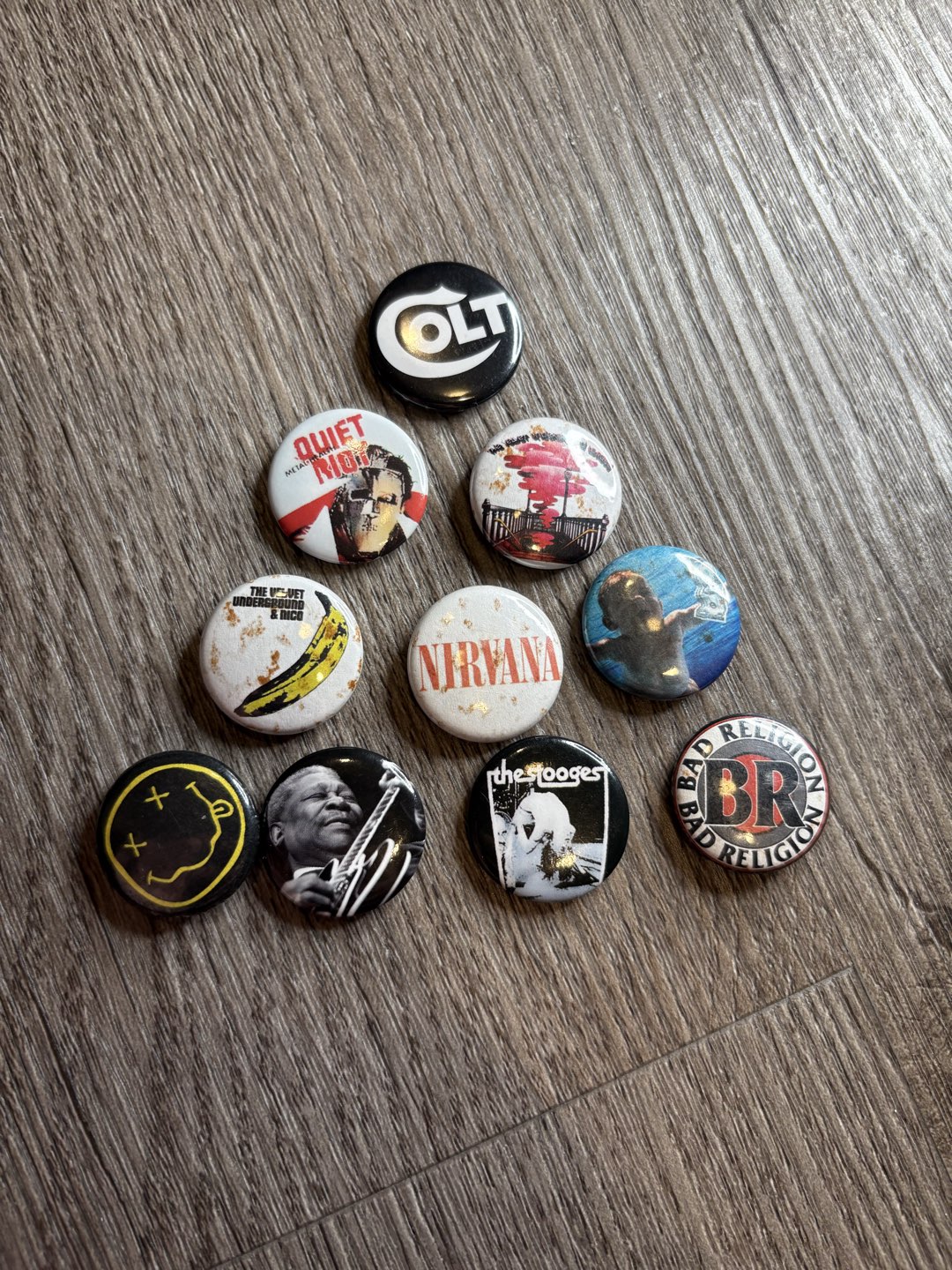 band and artist pins photo 4