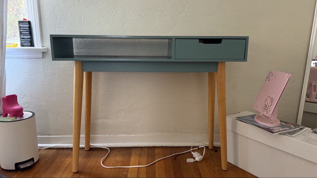 Blue desk photo 2