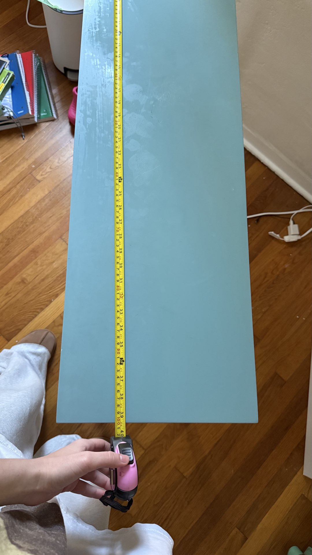 Blue desk photo 4
