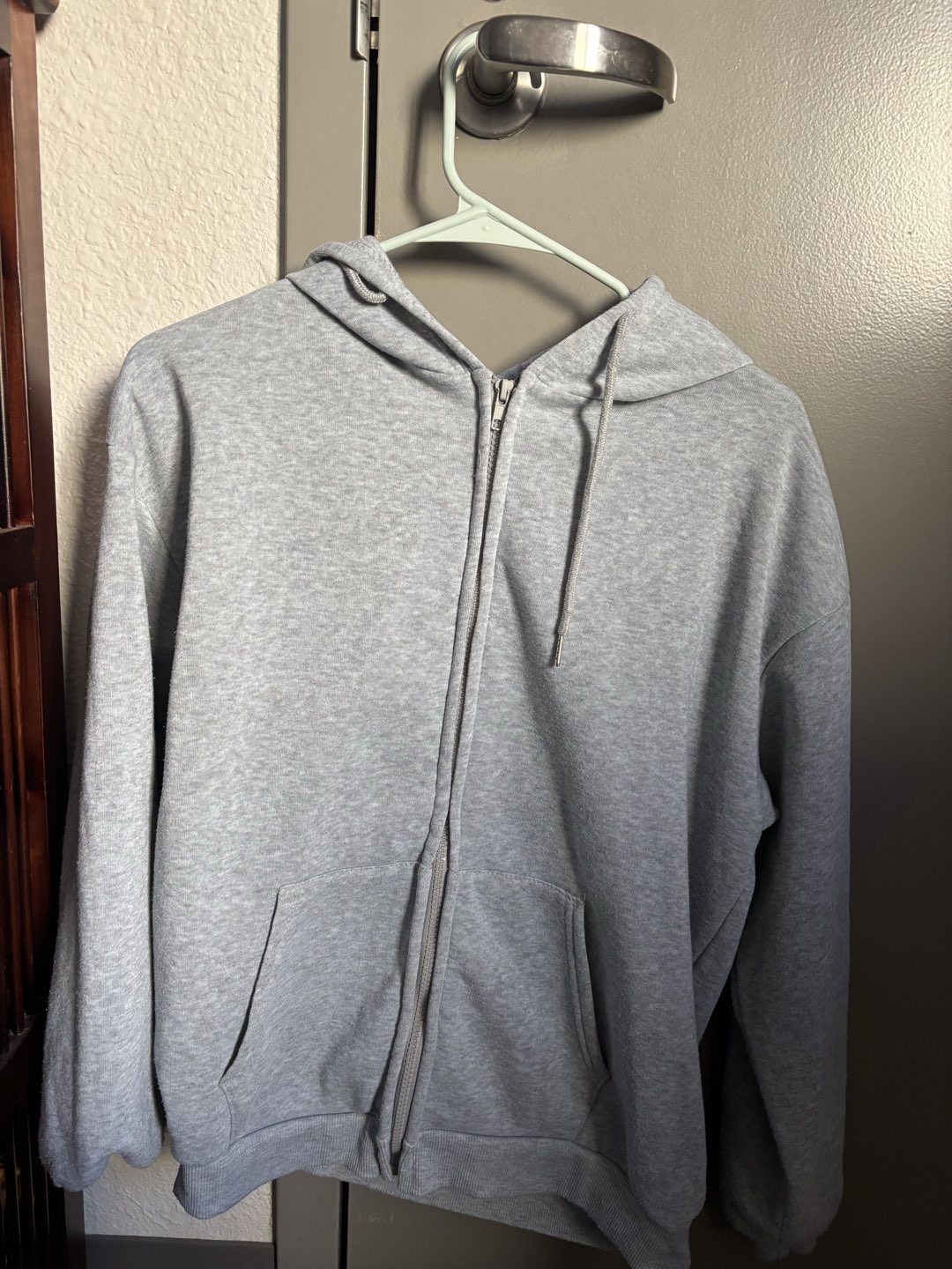 SHEIN zip up sweater