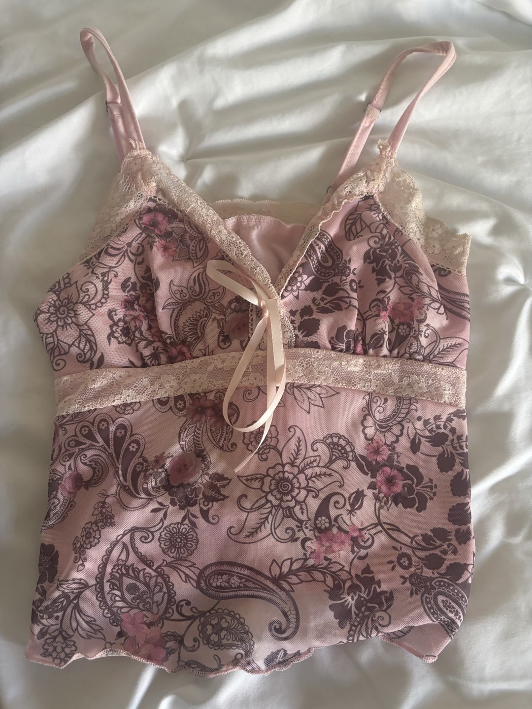SHEIN pink top