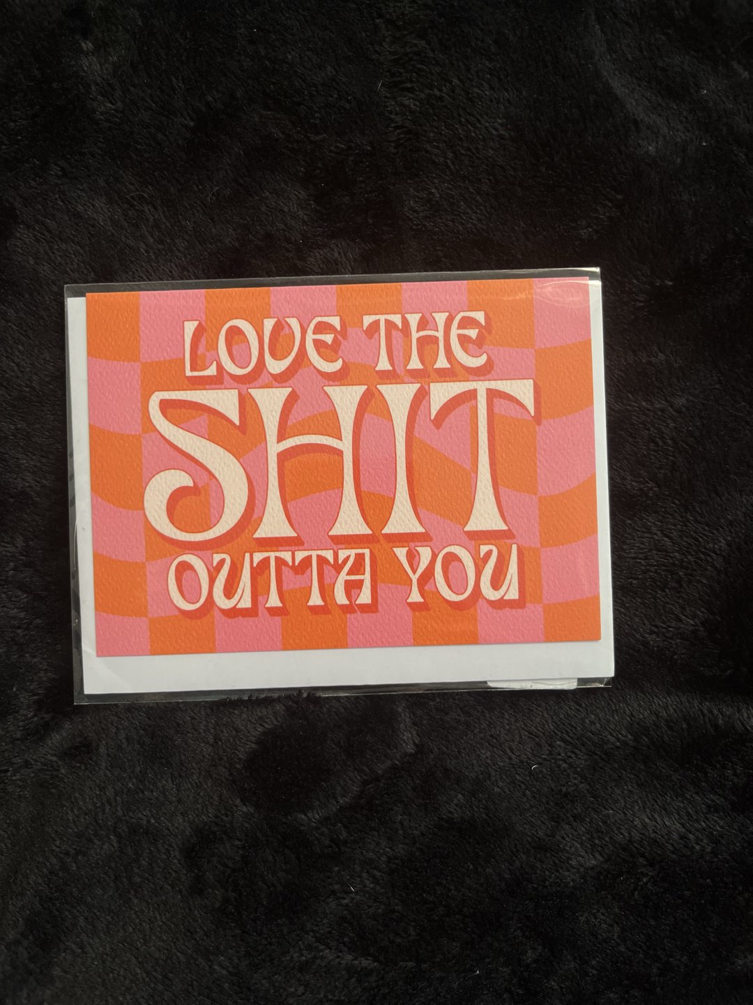 Love The S Outta You Card and Envelope