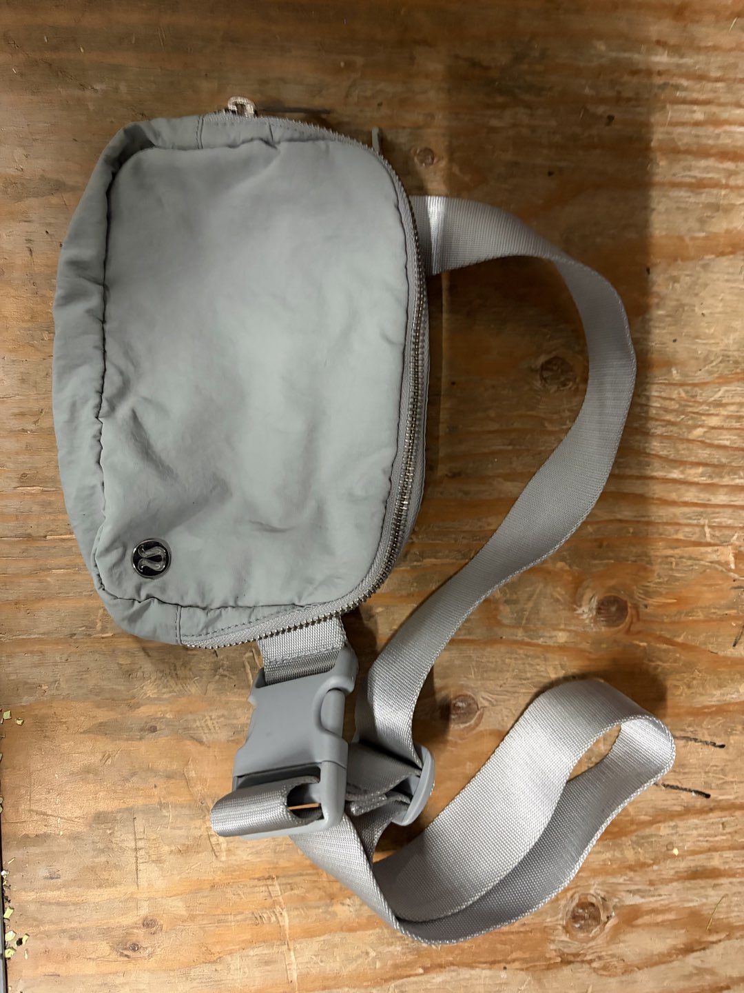 Lulu Lemon grey fanny pack