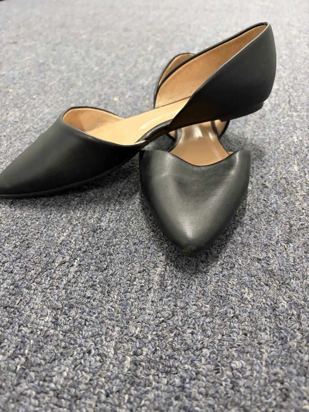 “a new day™️” Black flats photo 2