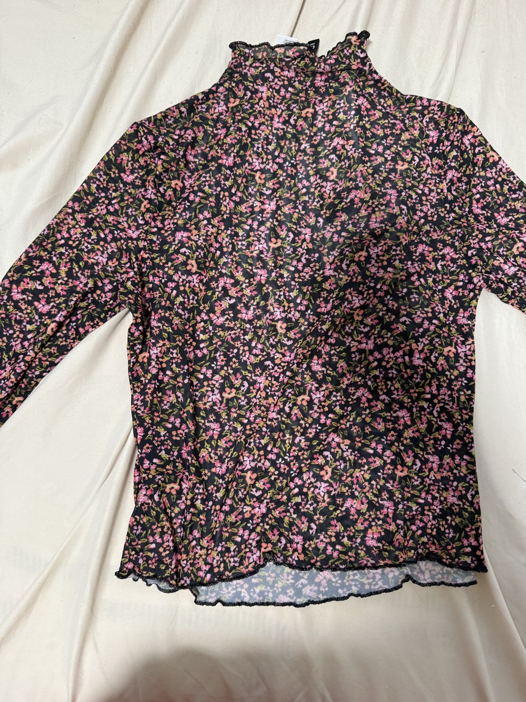 sheer h&m turtleneck photo 2