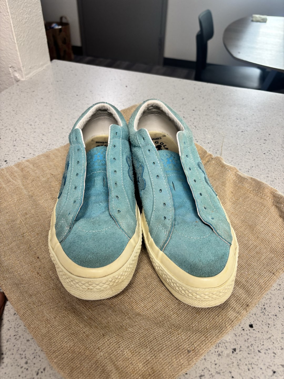 Converse x Gold Le Fleur Blue One Star Sneakers photo 4
