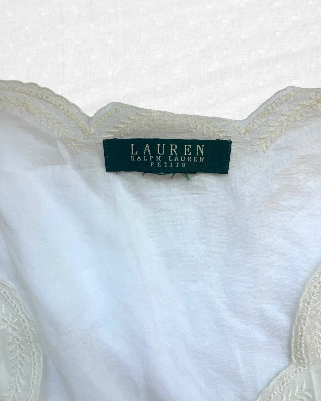 ralph lauren lace vest