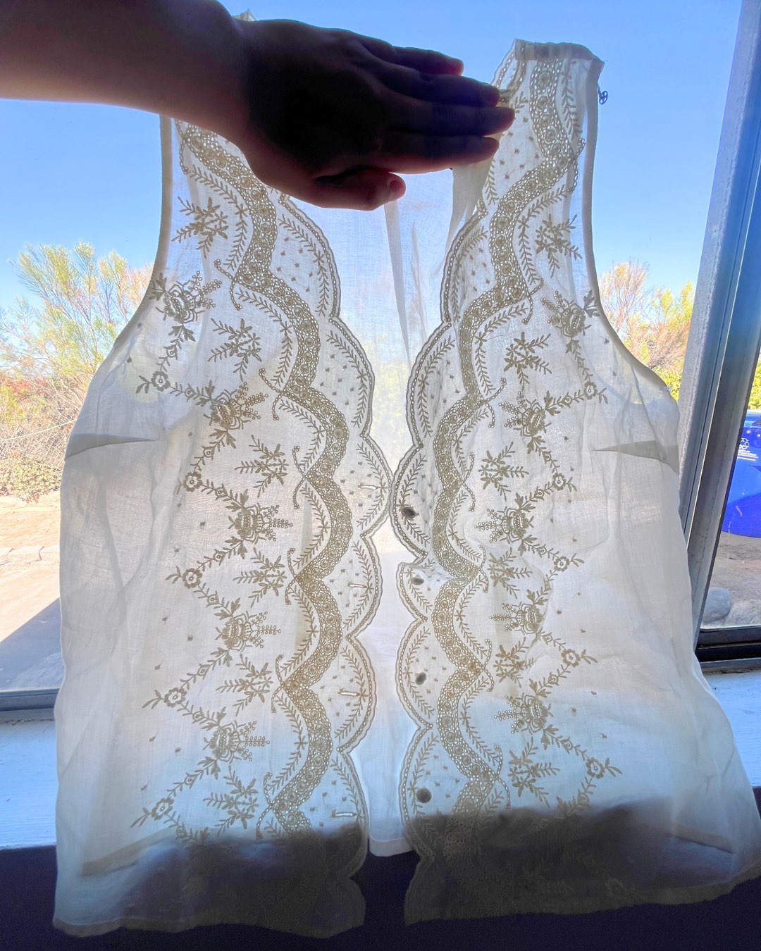 ralph lauren lace vest photo 2