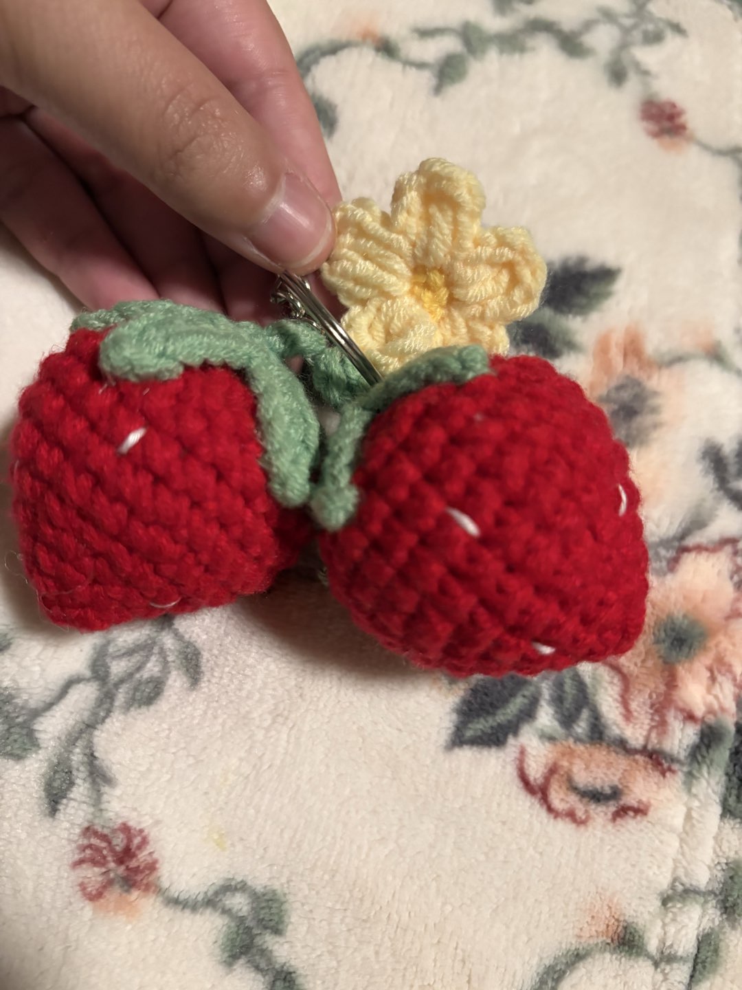 Big Strawberry Keychain photo 2