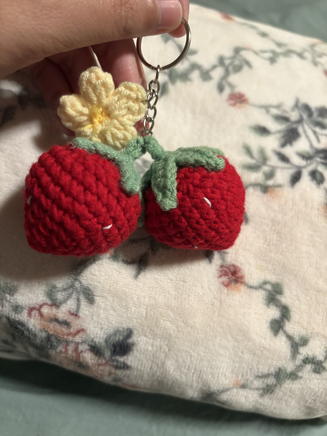 Big Strawberry Keychain photo 3