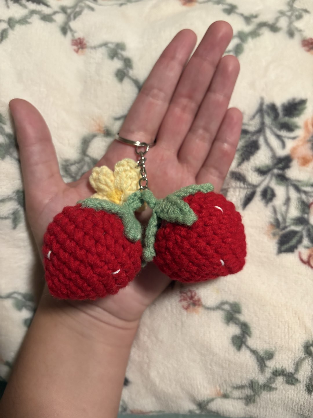 Big Strawberry Keychain photo 4