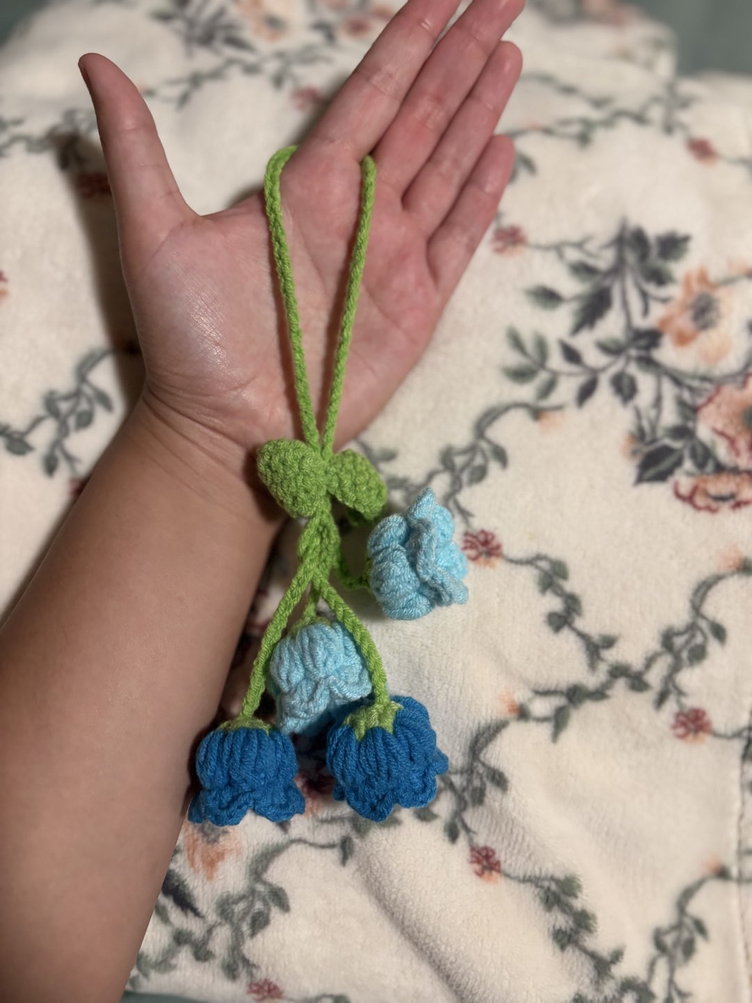 Hanging Blue Flowers photo 2