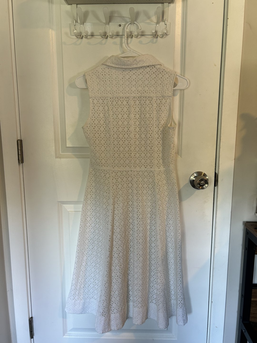 Banana Republic White A-line dress photo 3