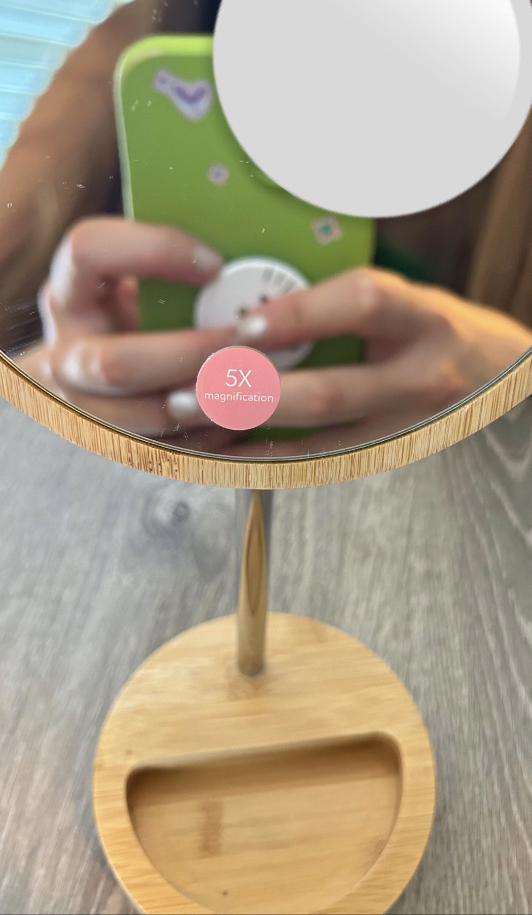 Desk mirror photo 2
