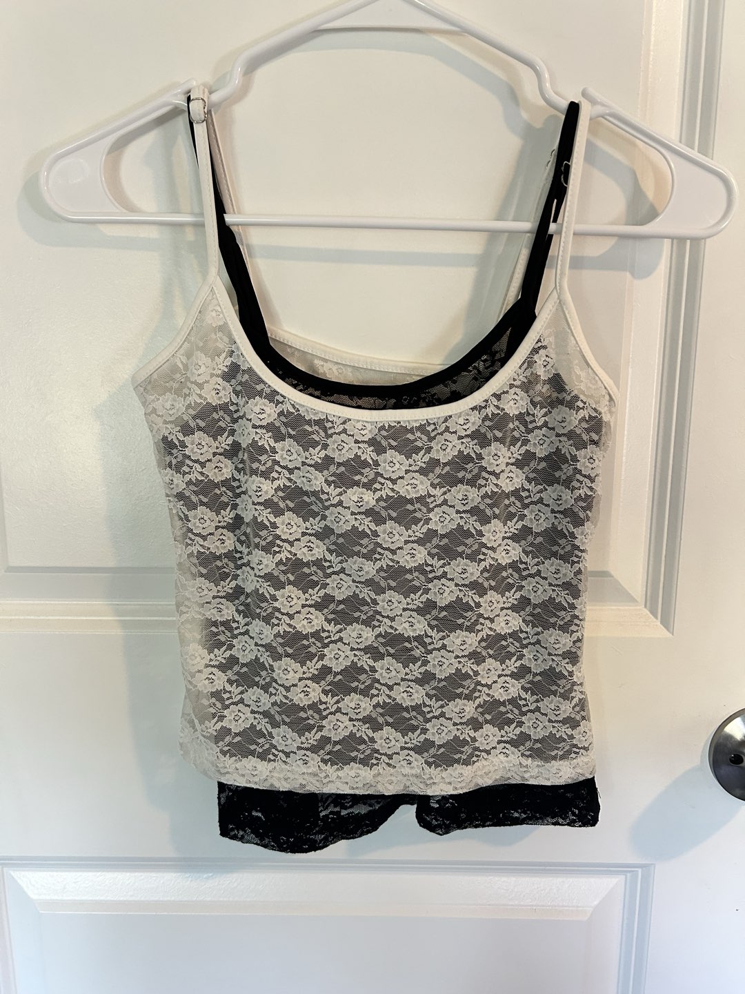 Edikted Layered Lace Tank Top