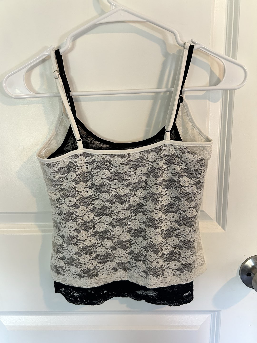 Edikted Layered Lace Tank Top photo 3