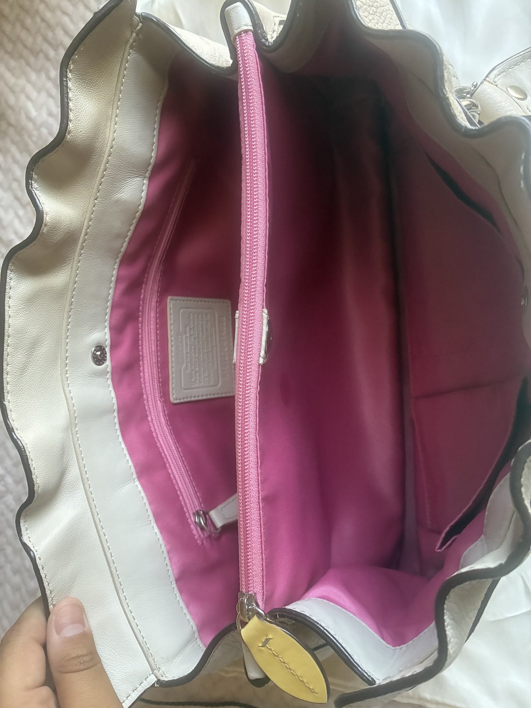 COACH Leather Satchel 👜 photo 4
