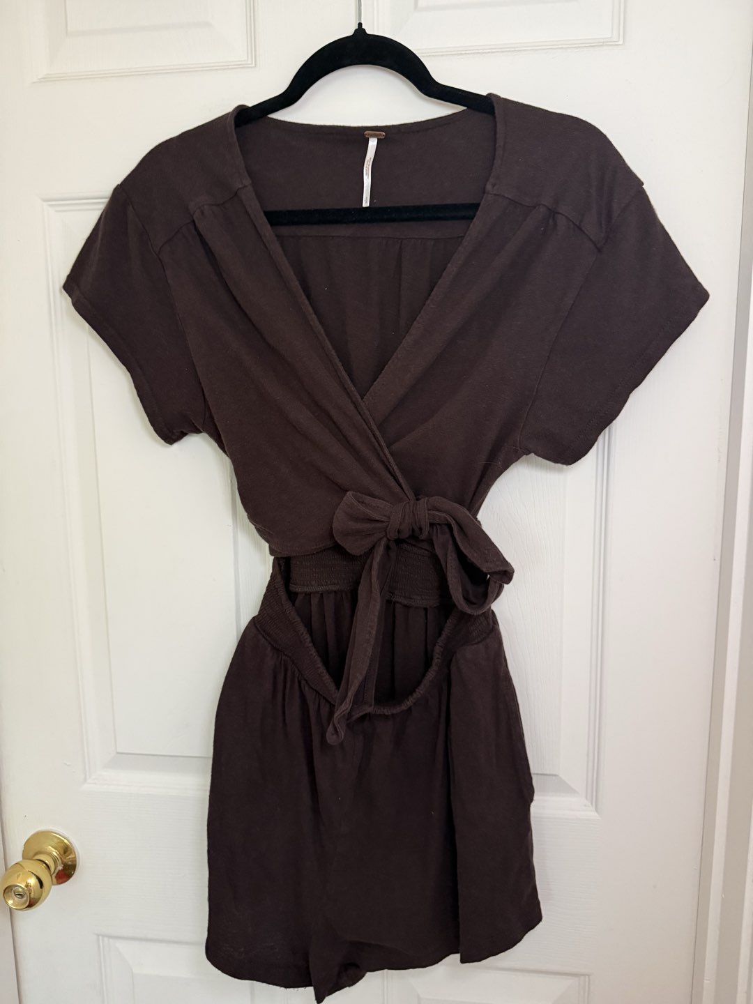 Free people wrap romper