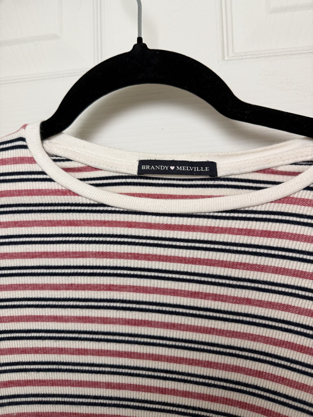 Brandy Melville striped long sleeve top photo 2