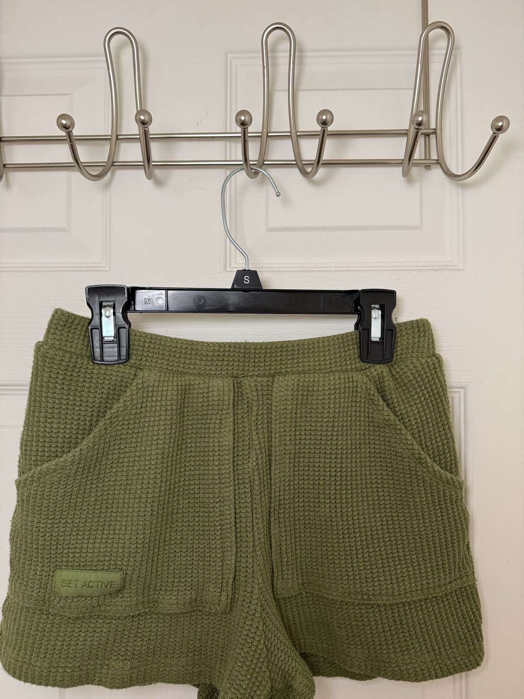 Set Active waffle knit shorts