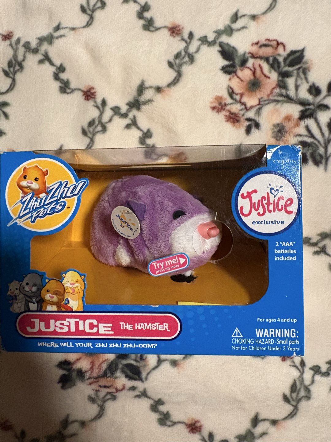 Zhu Zhu Pet - Justice the Hamster