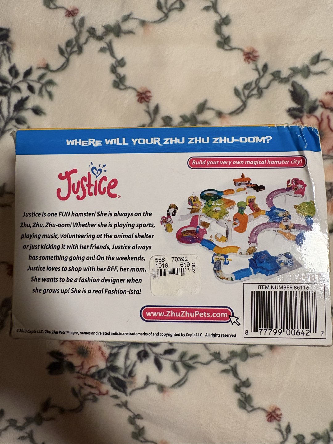 Zhu Zhu Pet - Justice the Hamster photo 4