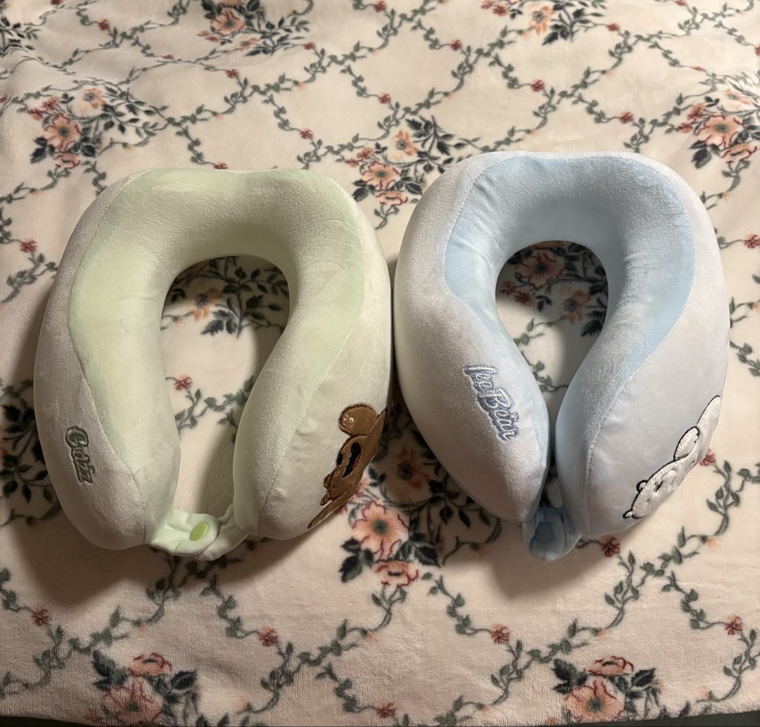 We Bare Bears Neck Pillows