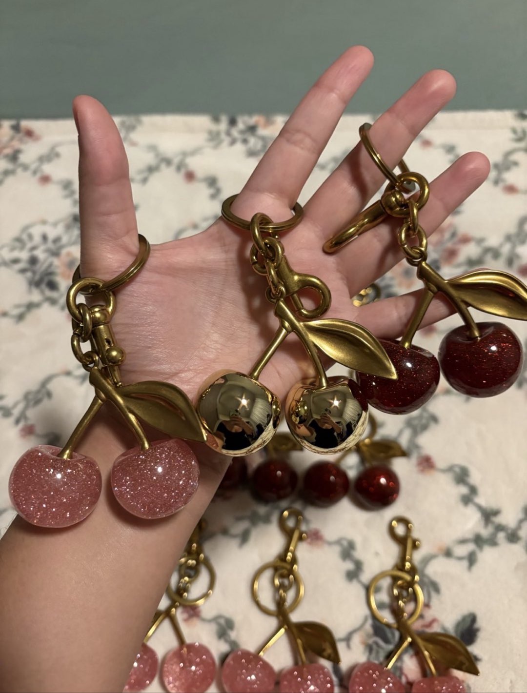 Cherry Keychains