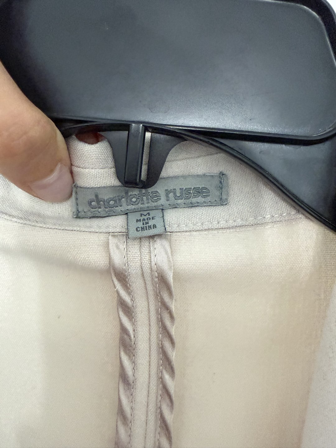 Charlotte Russe Cream Blazer photo 3