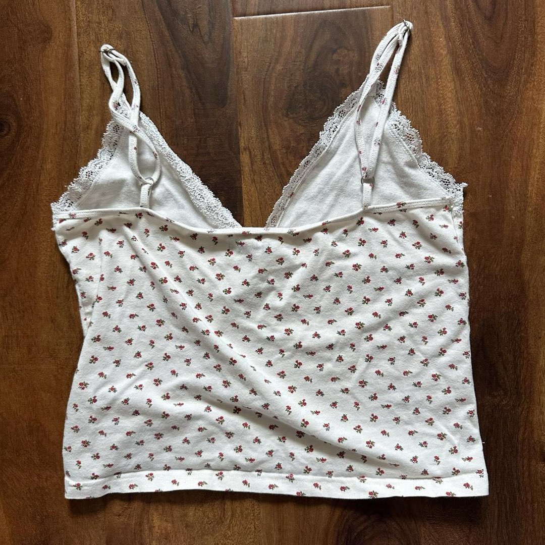 Brandy Melville Floral Tank Top photo 2