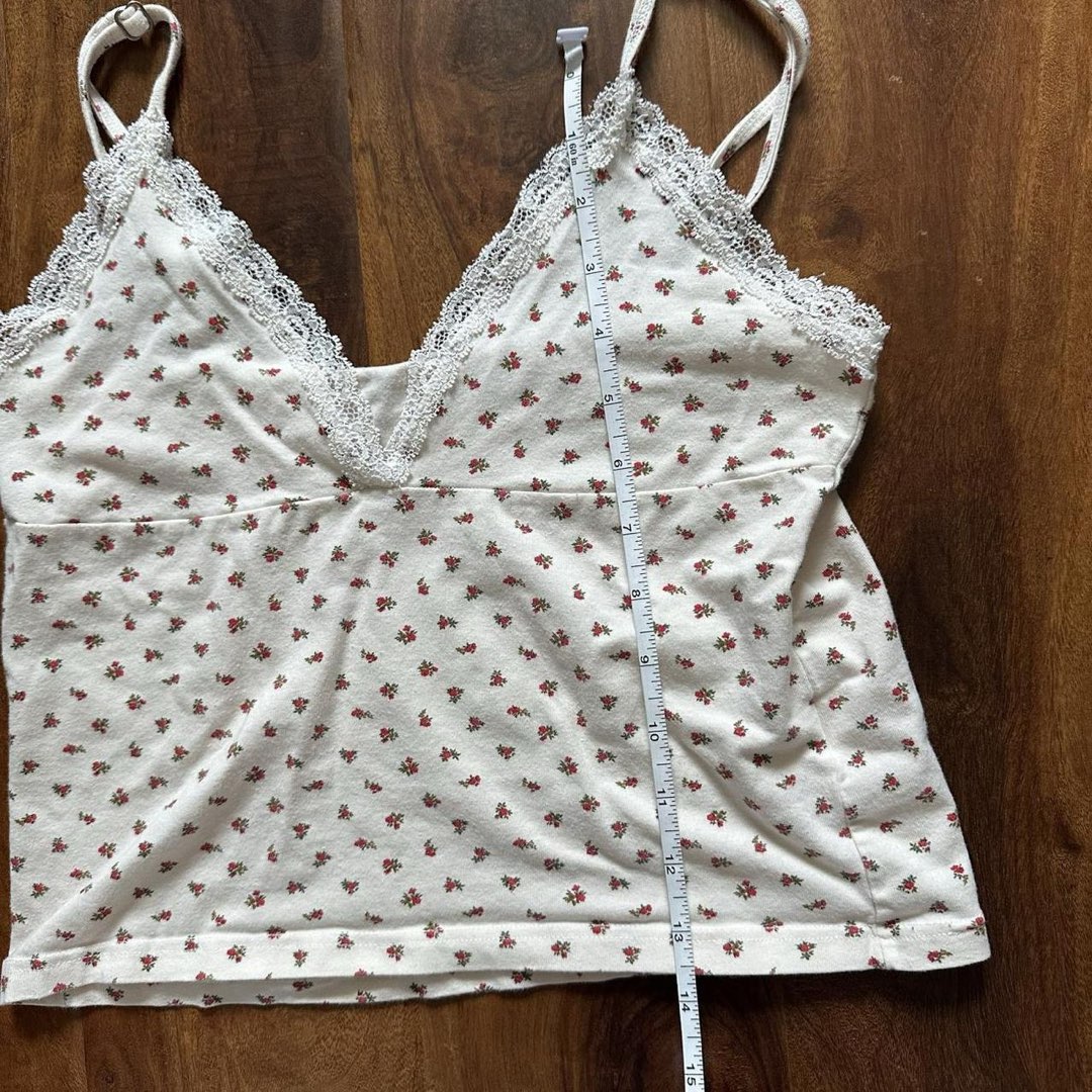 Brandy Melville Floral Tank Top photo 5