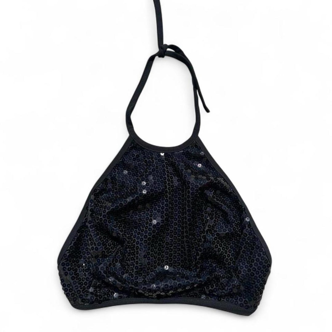 Vintage Sequin Halter Top