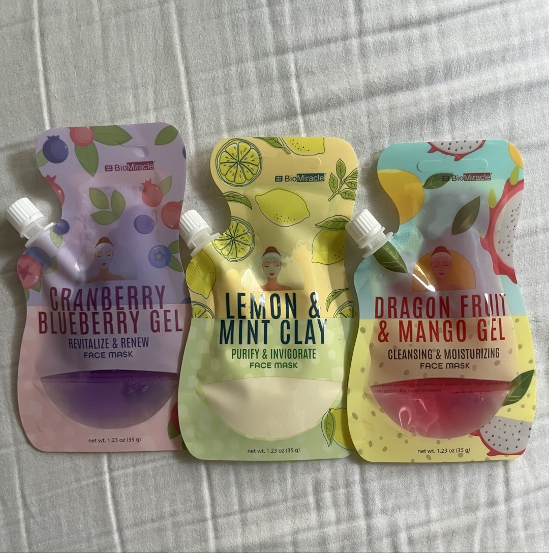 Face Masks 3 Pack