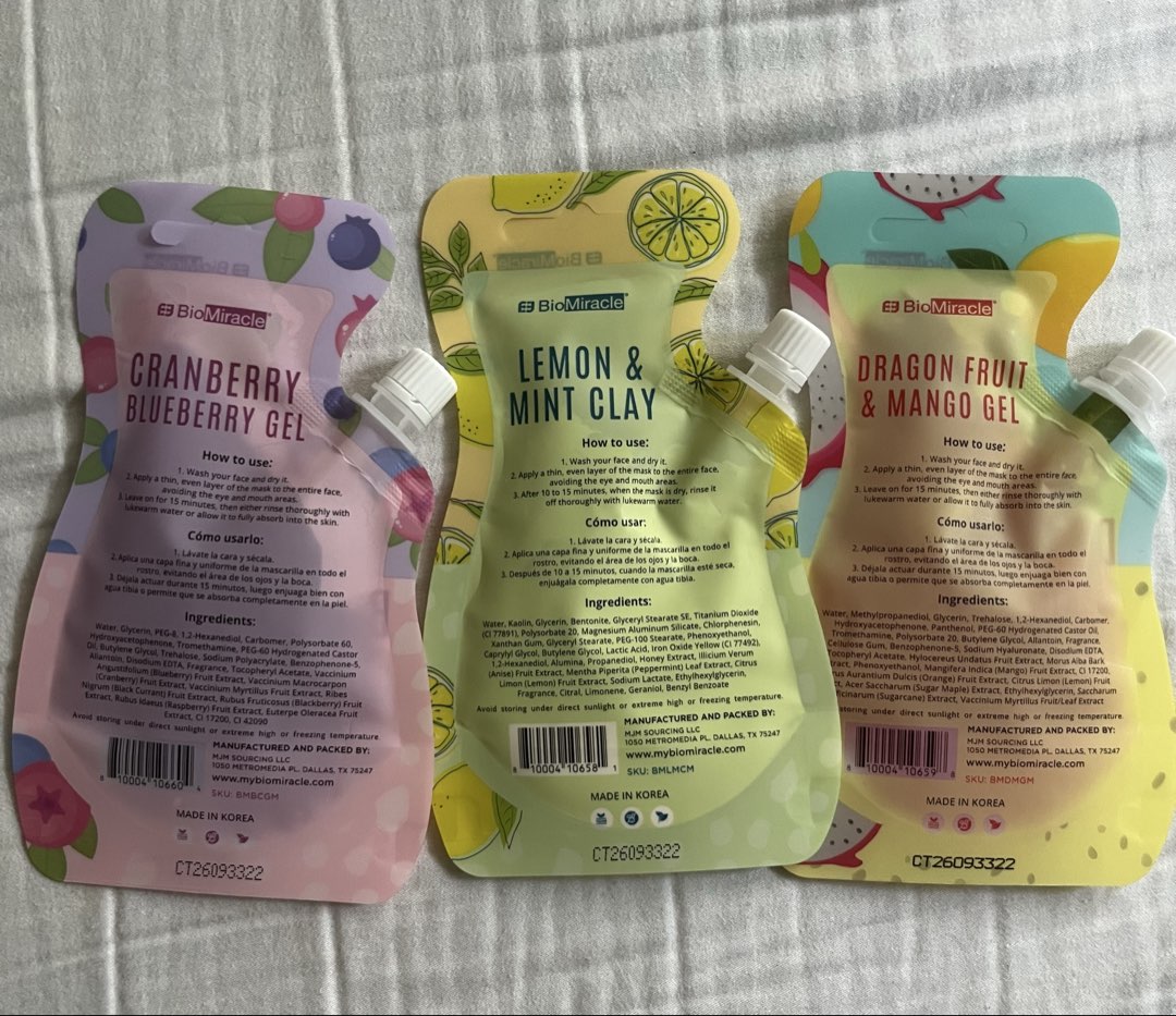 Face Masks 3 Pack photo 2