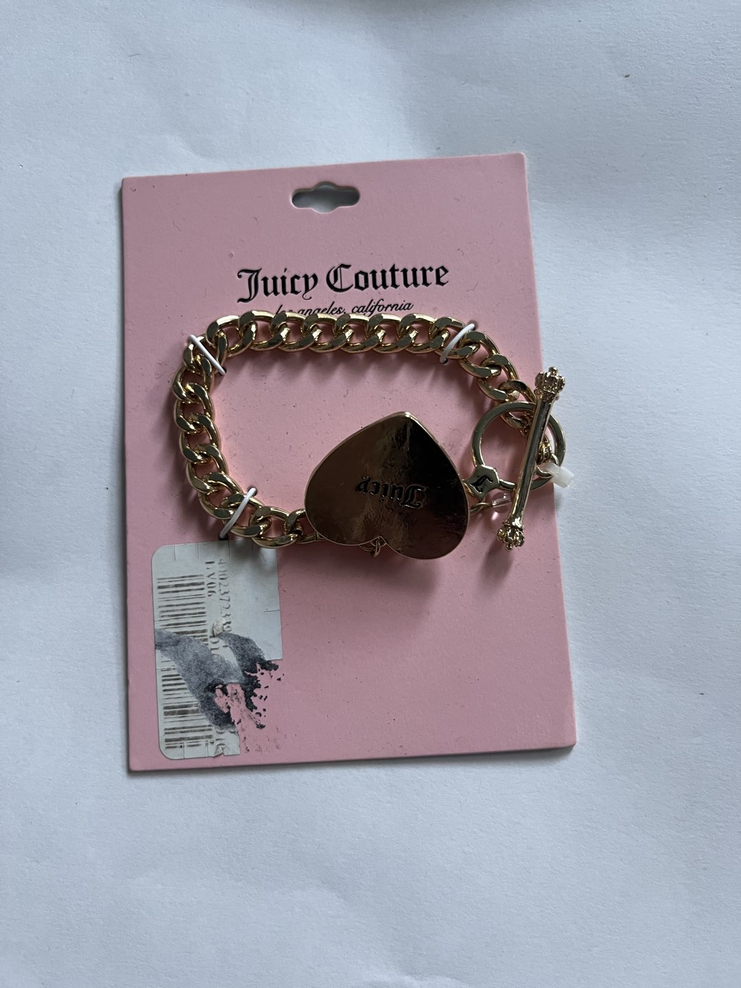 Juicy couture gold heart bracelet photo 3