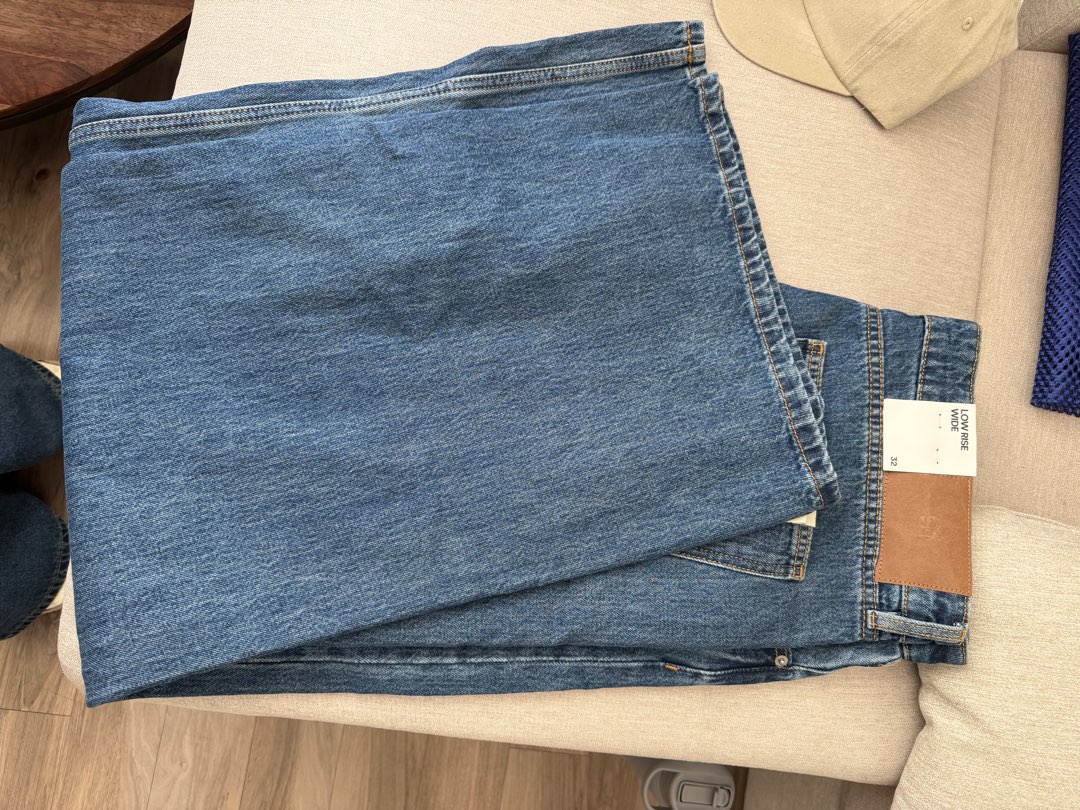 Brand new cotton on low rise wide jeans photo 3