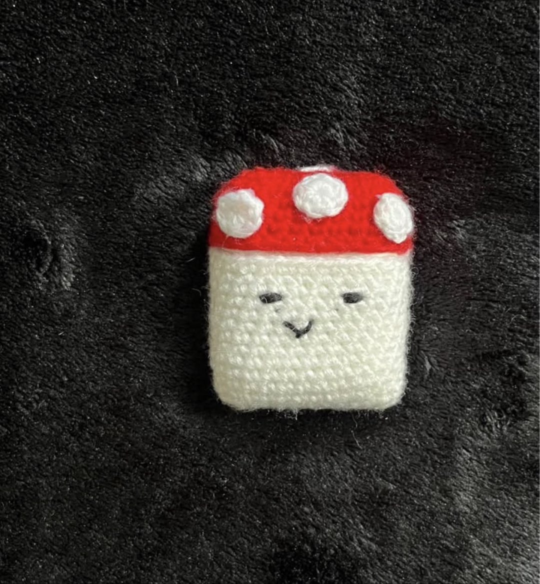 Mushroom Knit Airpod 2nd Gen Case