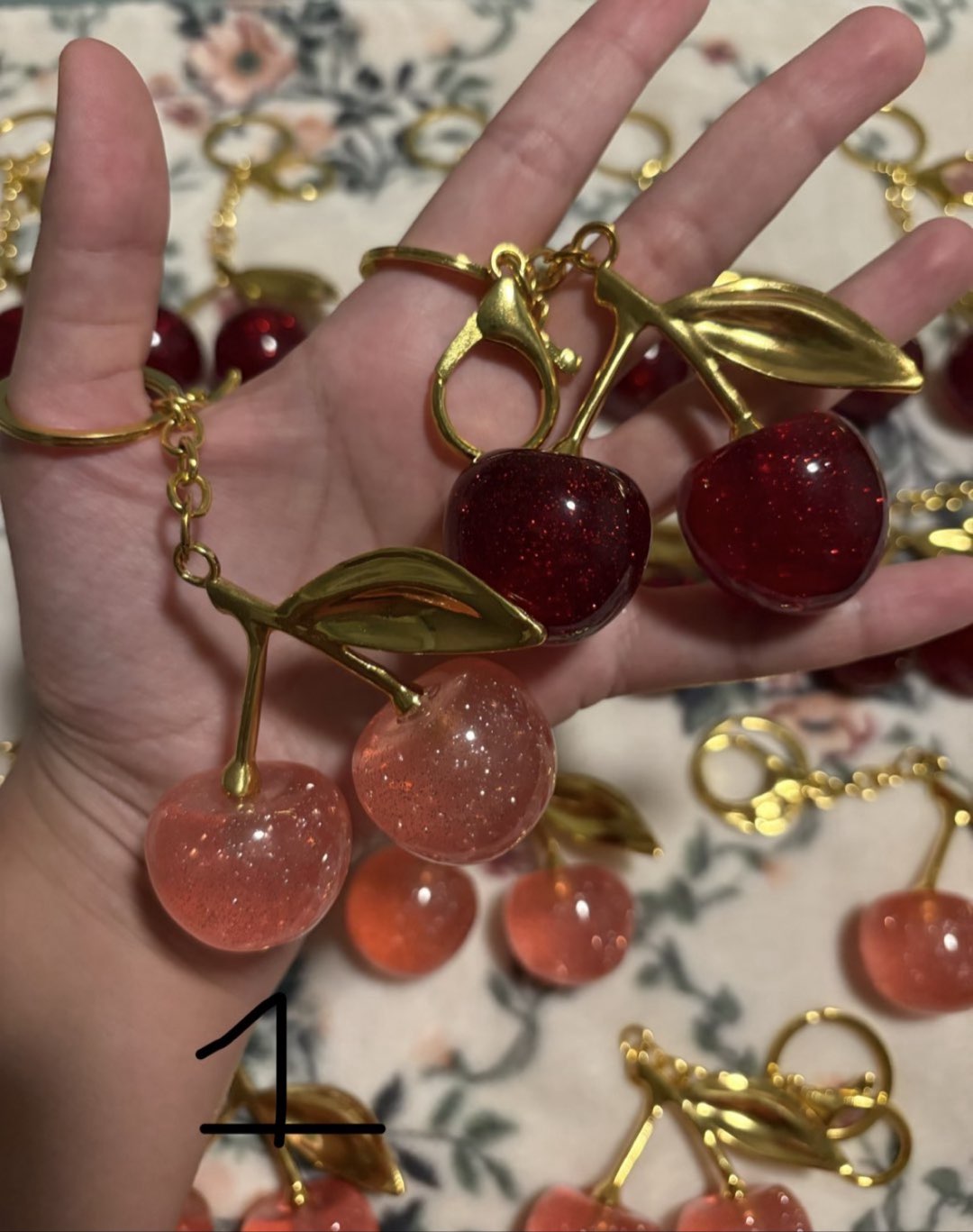 Cherry Bag Keychains photo 2