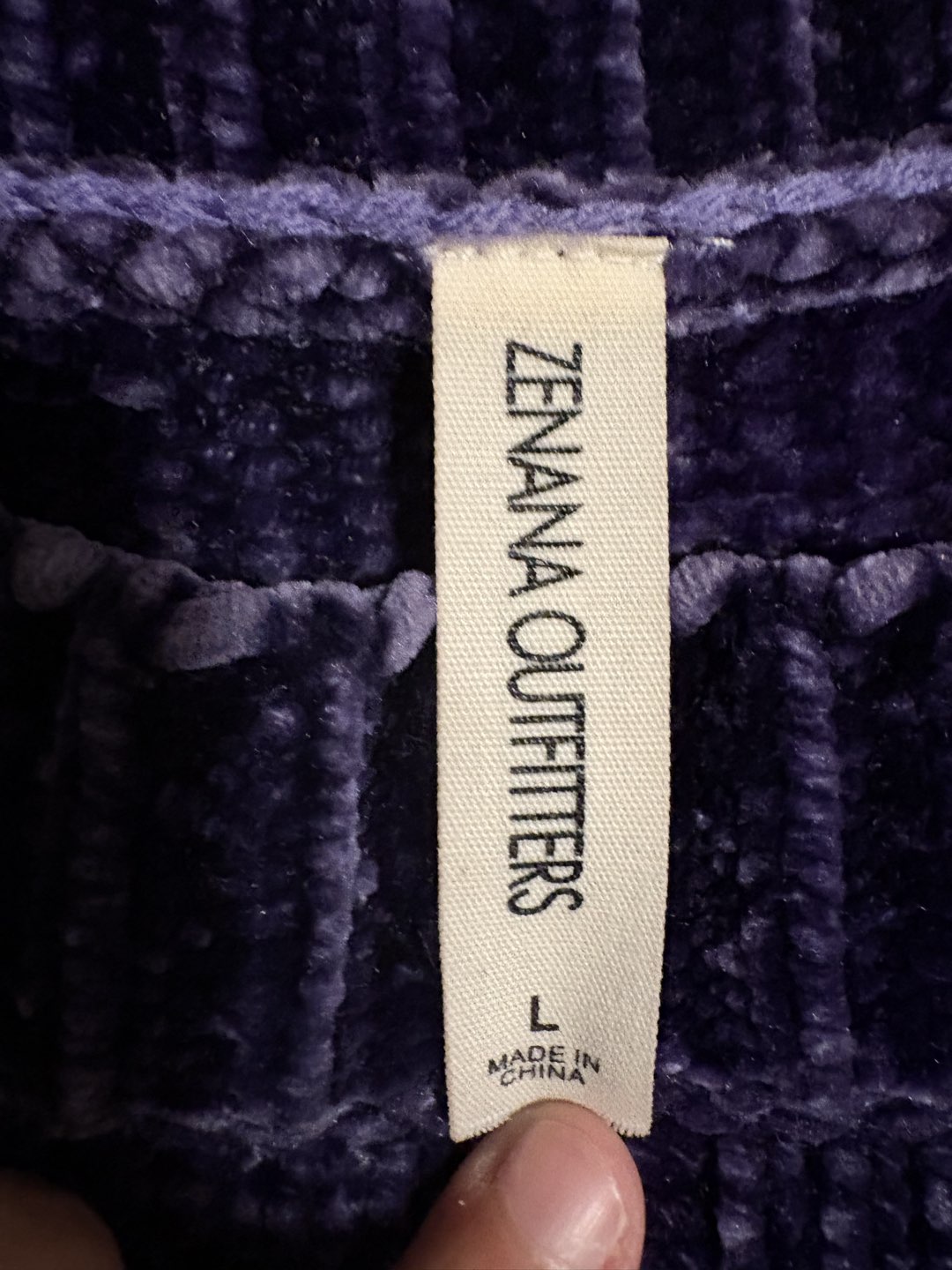 Soft Purple Swearter photo 2