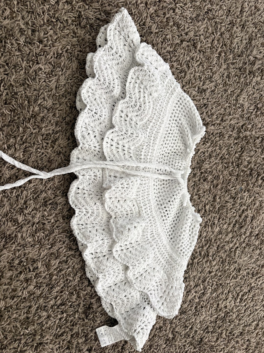 White crochet skirt photo 3