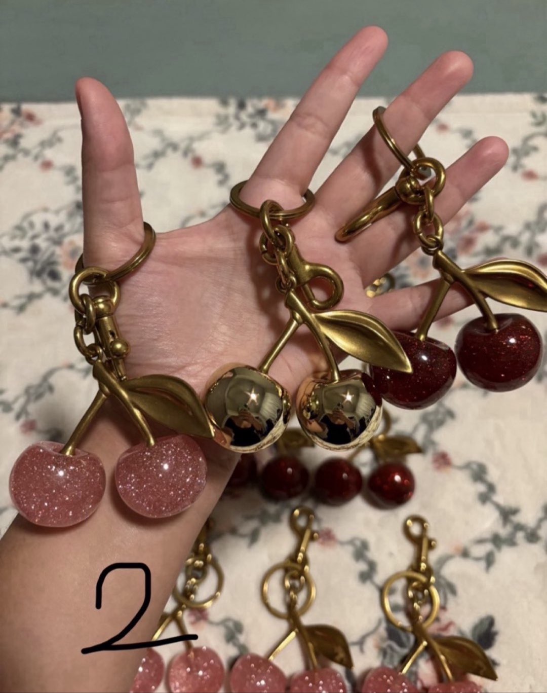 Cherry Keychains
